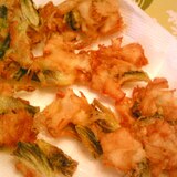天ぷら（茗荷、ほたて風味かまぼこ）